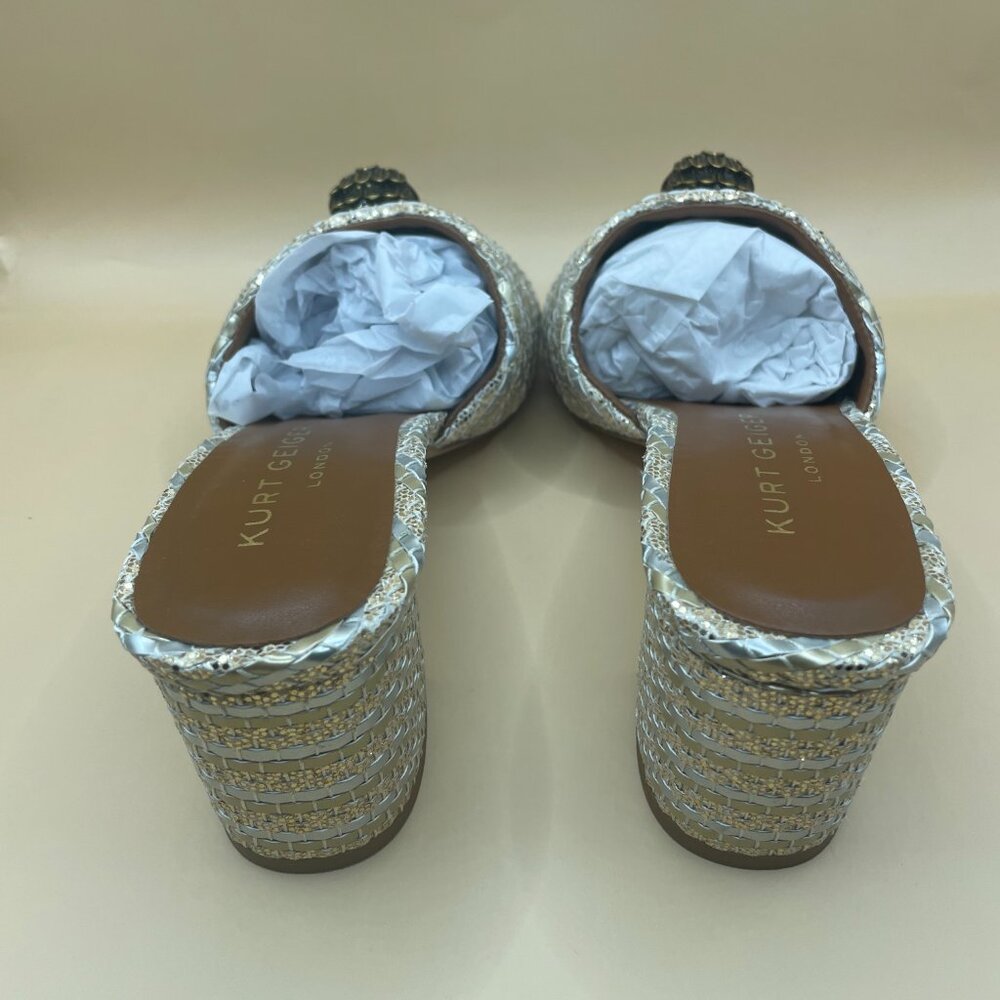 KURT GEIGER KENSINGTON BLOCK MULE HEEL 7 - Picture 6 of 13